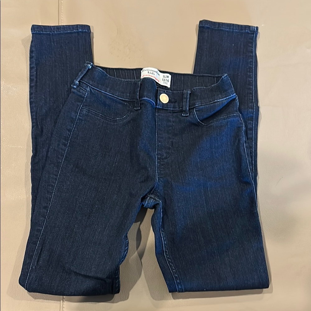 Dark Blue girl’s jeggings